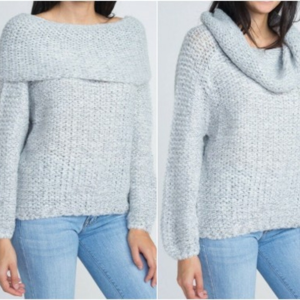 Off the Shoulder Sweater - One Size